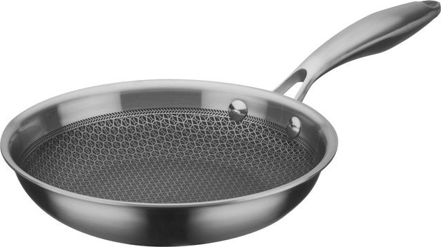 GSW Bratpfanne Inoxxa Black aus Edelstahl und Aluminium, Durchmesser: 24 cm - Bild 1
