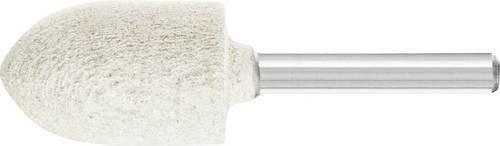 PFERD Poliflex Schleifstift Spitzkegelform Ø 20 x 32 mm, Schaft-Ø 6 mm, Körnung A120, Weiß - Bild 1
