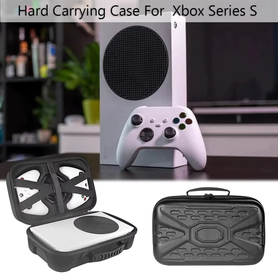 AyeBeau Reisekoffer für Xbox Serie X und Xbox Serie S mit Gamepad Controller Organizer in Schwarz - Bild 3