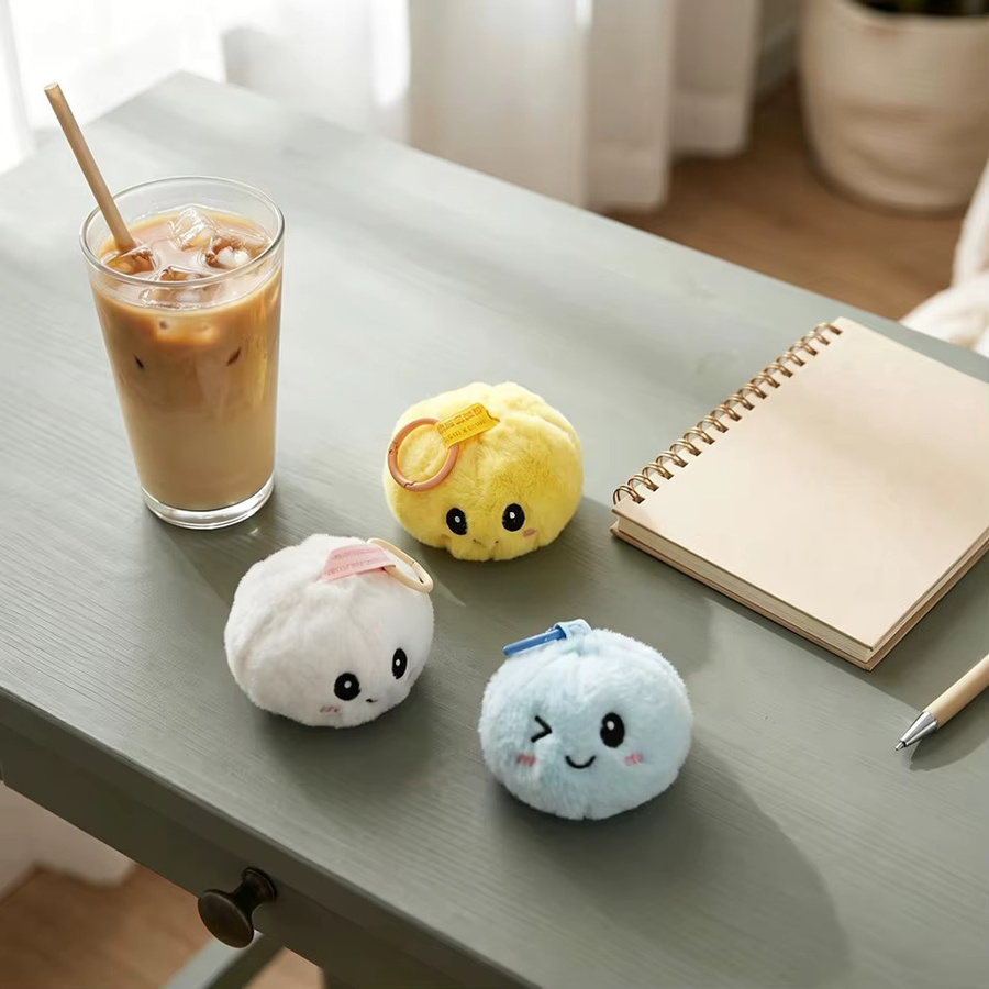 Bandai Überraschungs-Dumpling Squishy Plüsch-Schlüsselanhänger, Tiere - Bild 4