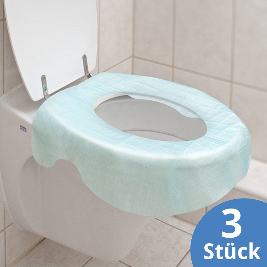 Reer WC-Cover Einweg-Toilettenauflage 3er Pack Blau - Bild 1