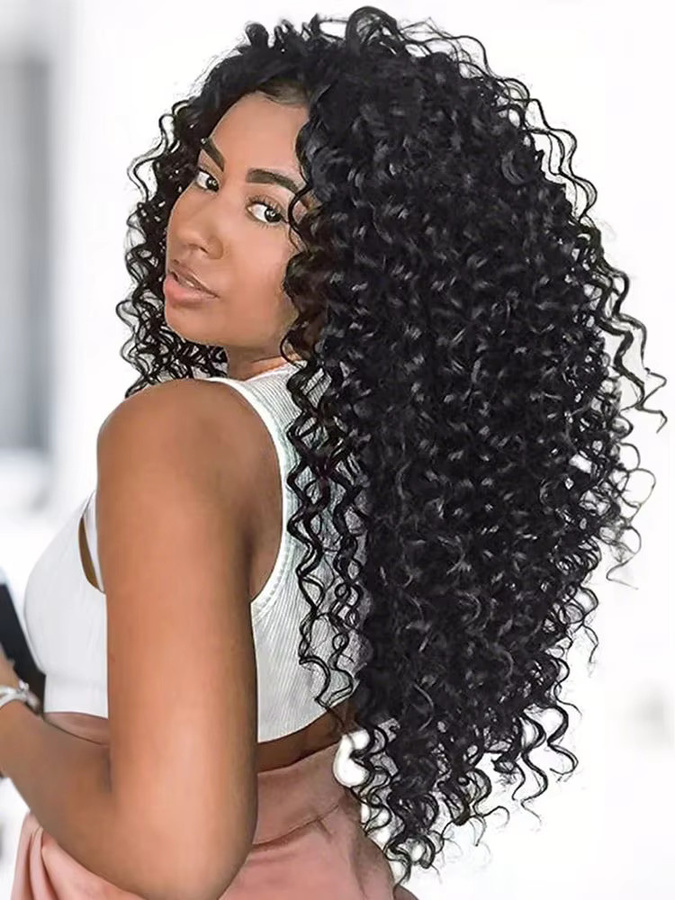 BEWILL GoGo Curl Häkelhaar Wasserwelle, 14-18 Zoll, Ombre, 1B - Bild 7