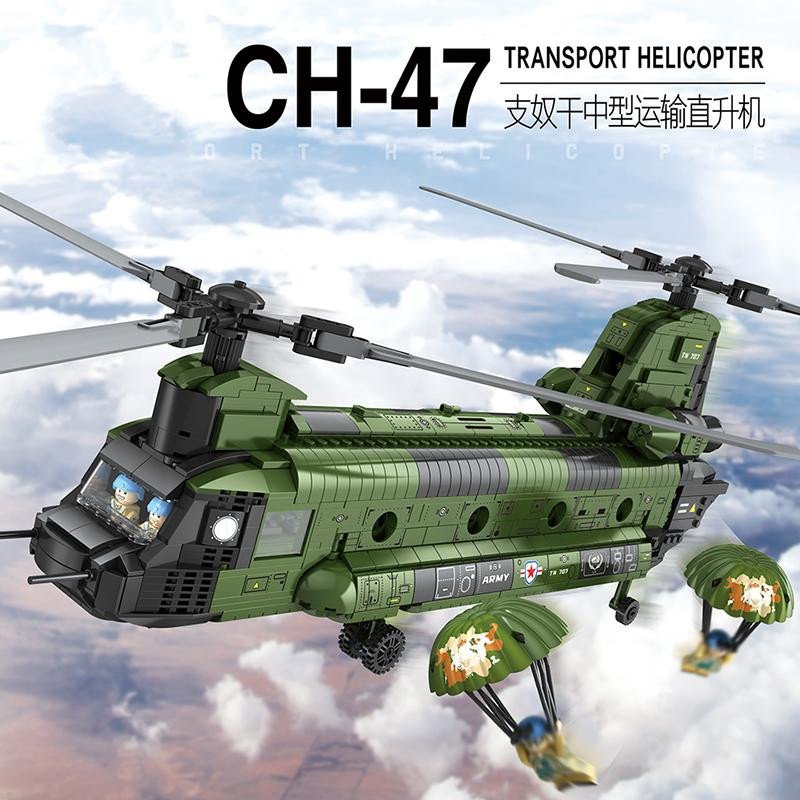 Linyi toy Konstruktionsset Militär Flugzeuge ab 14 Jahren - Bild 2