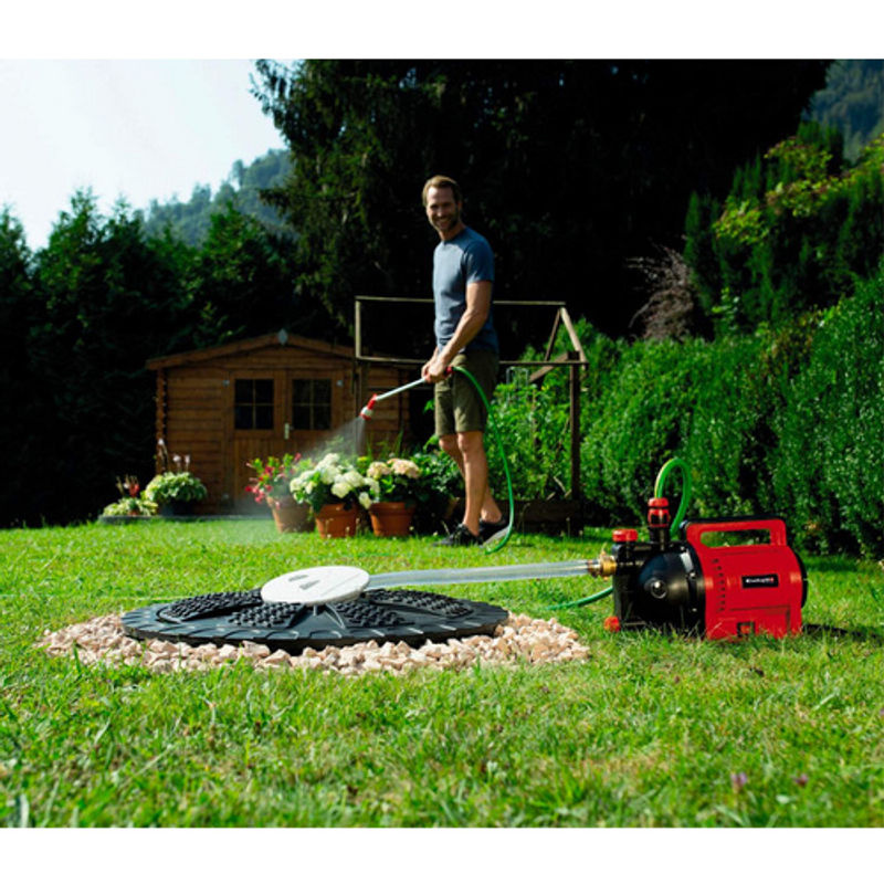 Einhell Gartenpumpe GC-GP 1045 Power X-Change, rot/schwarz, 4500 l/h, 48 m Förderhöhe - Bild 3