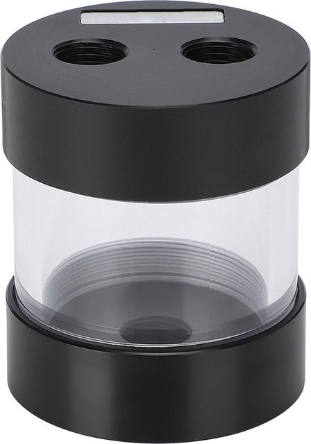 Arealer 3-Loch-Kühlwassertank in Schwarz für Computer-Wasserkühlungen - Bild 1