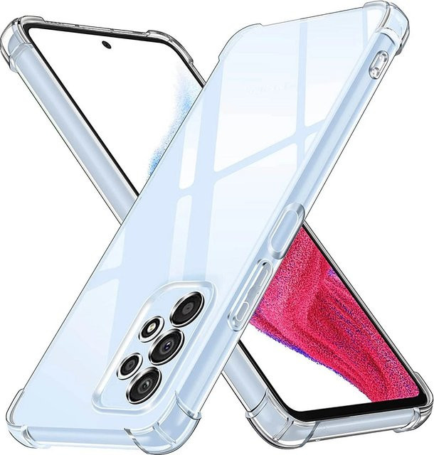 Stoßfeste transparente Schutzhülle für Samsung Galaxy A73 5G und A73 4G - Bild 1