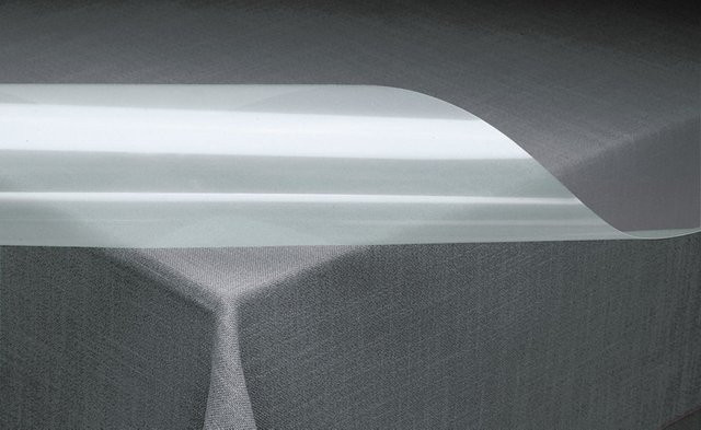 ERWIN M. Tischschutzfolie Glasgow, transparent, Breite: 155 cm - Bild 1