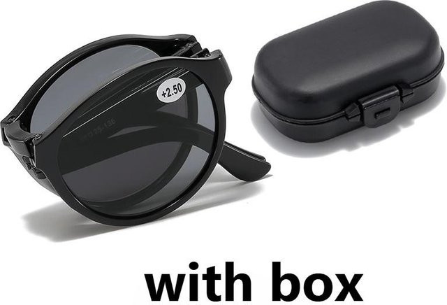 NAPAGE Lesebrille, oval, Kunststoff, schwarz, Unisex - Bild 1
