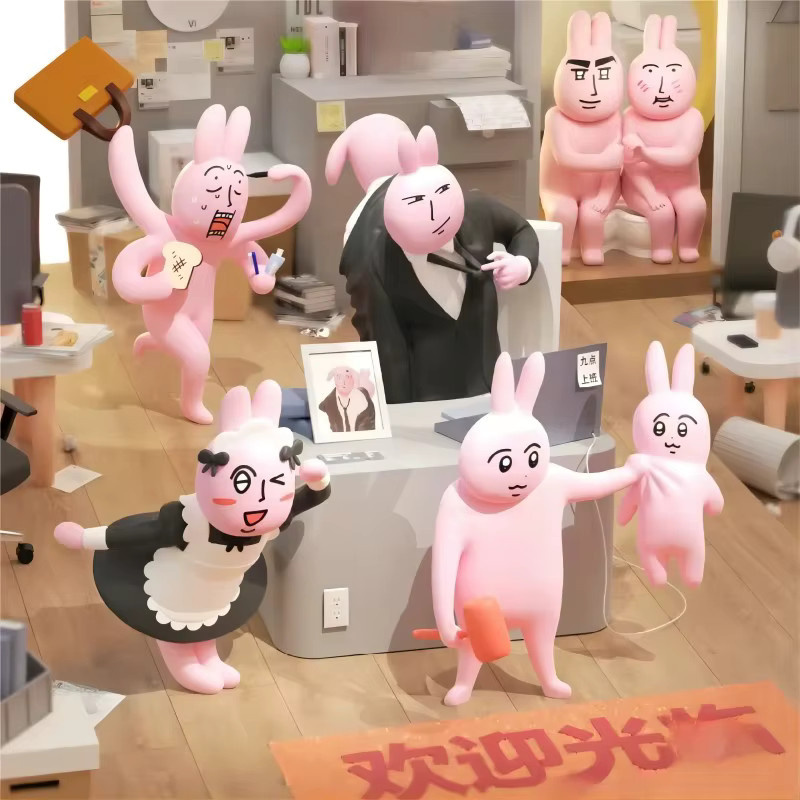 Plzdot My Friends Pink Rabbit, Puppe, Einzelfigur, Pink - Bild 3