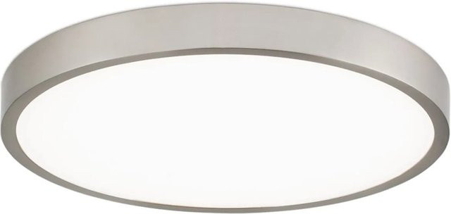 Orion Leuchten LED Deckenleuchte in Chrom und Weiß, Durchmesser: 24 cm, 24W, 1980LM, 3000K Warmweiß - Bild 1