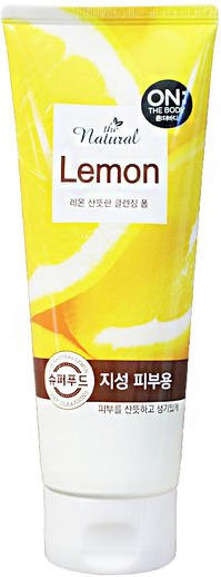 On The Body Reinigungsschaum Zitronenfrische, 200g, Unisex - Bild 1