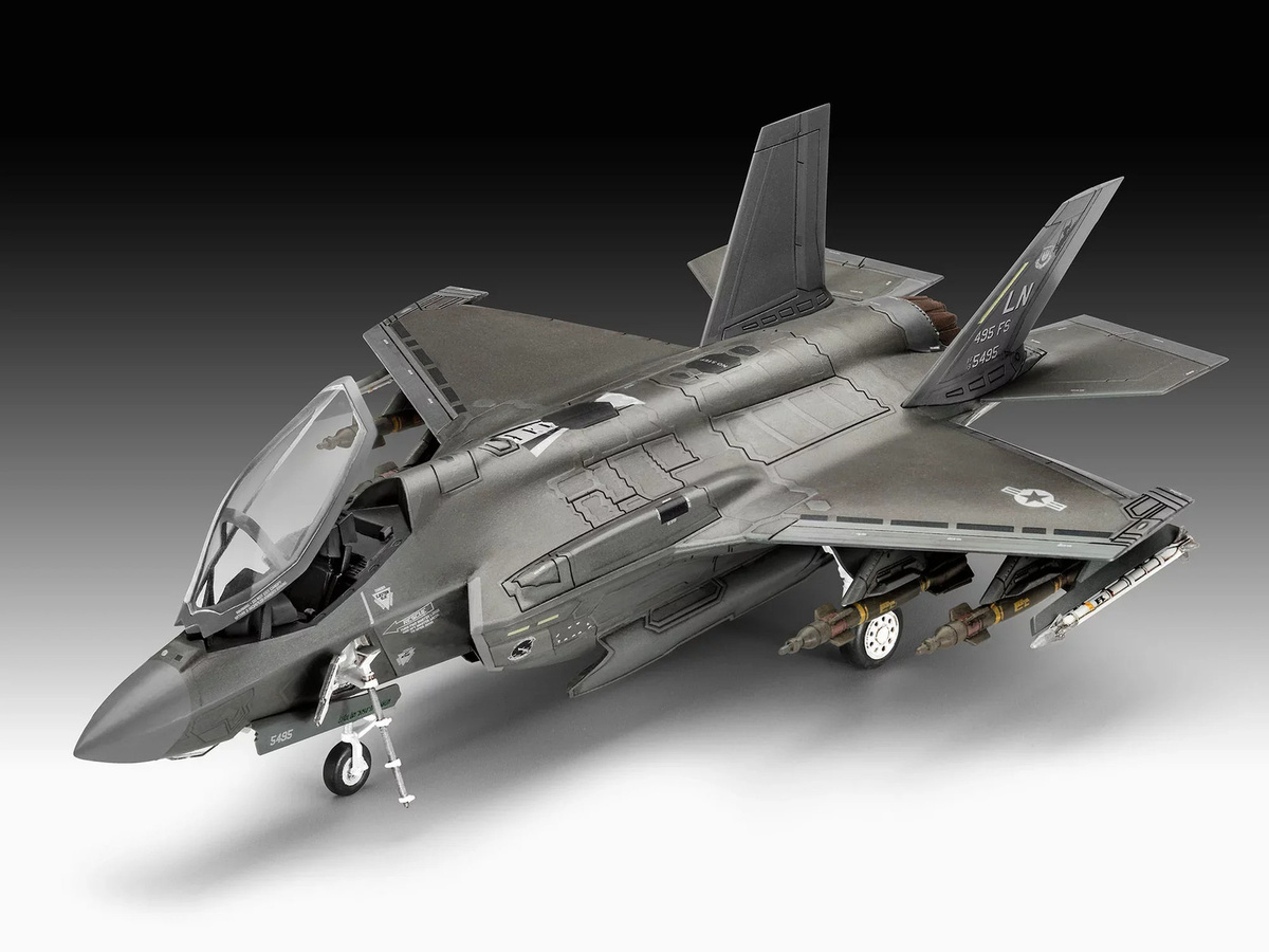 Revell Lockheed Martin F-35A, Modellbau, 1:72, ab 12 Jahre - Bild 4