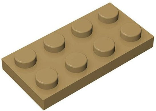 Yiran toy 3020 2x4 Grundbausteine, 10-teiliges Set, Bunt / Mehrfarbig - Bild 1