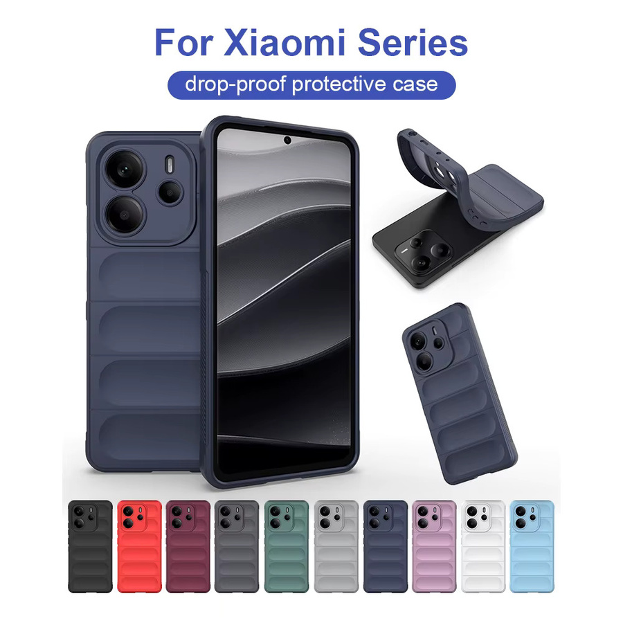 Magnetische Anti-Drop-Hülle für Xiaomi Redmi Note 12S 12R 12 11 Pro 11R 11S 10, stoßfeste Abdeckung für MagSafe Wireless Charging, Farbe: Purple - Bild 6