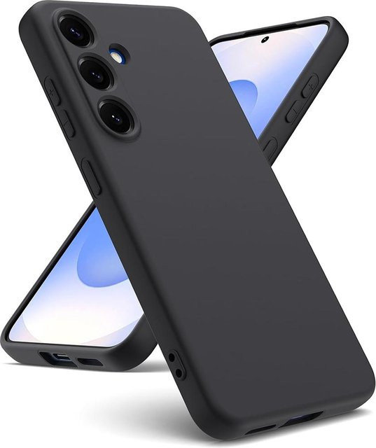 Stoßfeste Flüssigsilikon-Schutzhülle für Samsung Galaxy S25 S24 S23 S22 S21 Ultra Plus FE in Matt-Optik - Bild 1