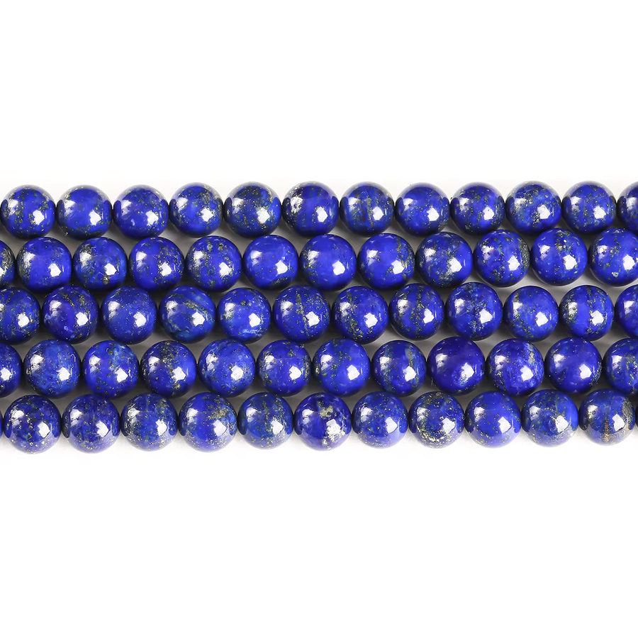 Lapis Lazuli Perlen, rund, 15'' - Bild 4