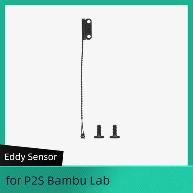 LIXIU Wirbel Sensor für Bambu Lab P2S 3D-Druckerzubehör in Schwarz - Bild 1
