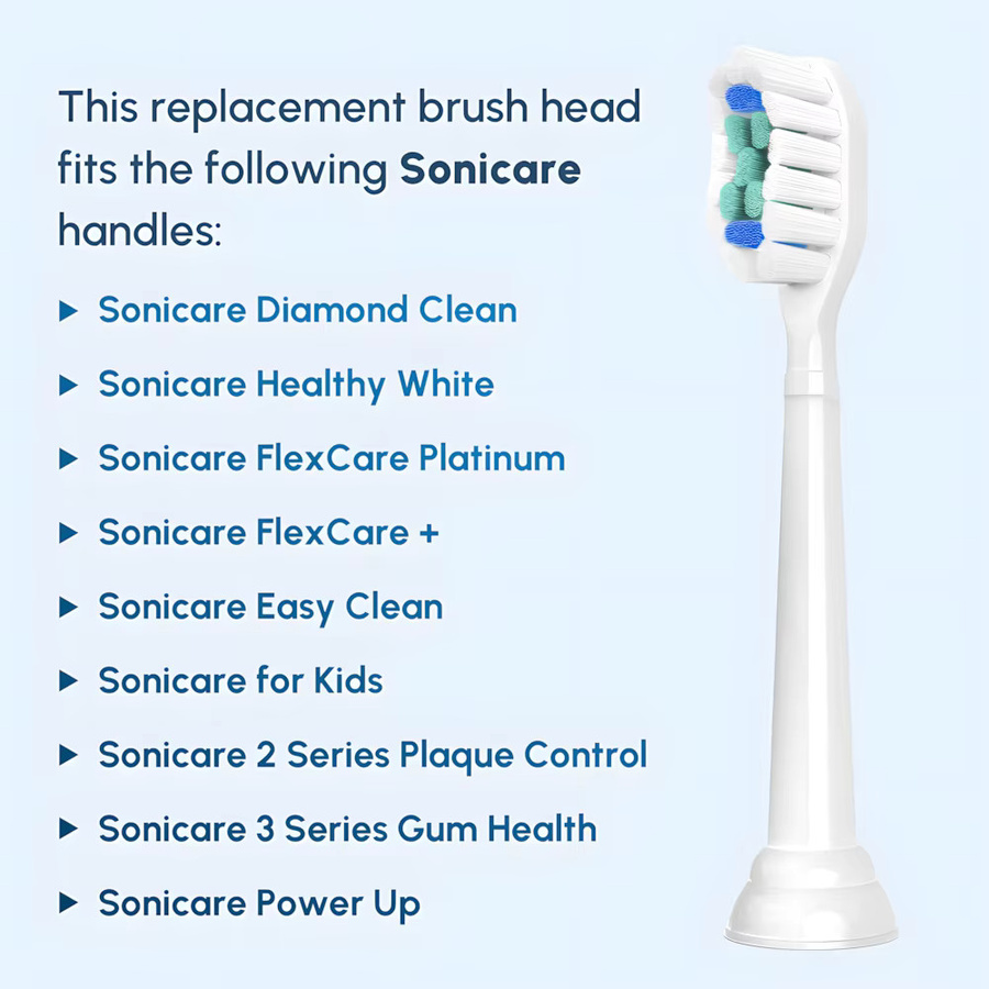 Philips Sonicare Ersatzbürstenköpfe, 4 Stück, Unisex - Bild 2