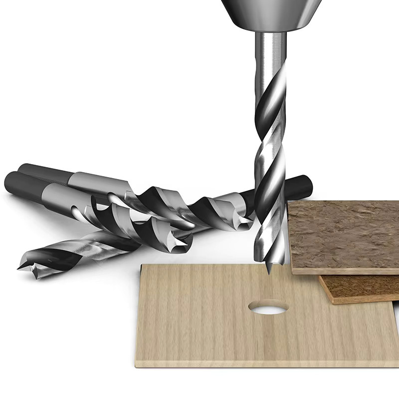 Titan-Bit-Set für Holzbearbeitung und Metallarbeiten in Braun und Silber - Bild 3