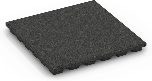 WARCO Fallschutzplatte Anthrazit B/T/H: 50 x 50 x 4,8 cm - Bild 1