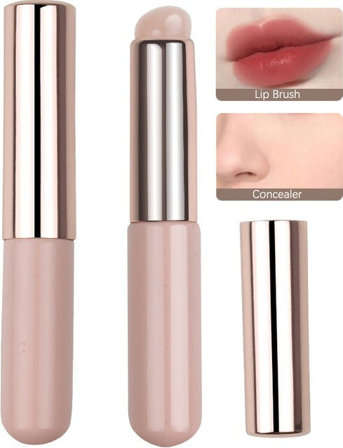 zephoco Silikon-Lippenpinsel, abgewinkelter Concealer-Pinsel - Bild 1