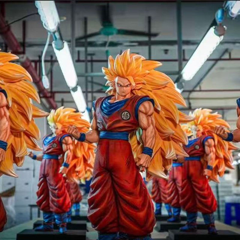 Bandai Dragon Ball Super Goku Charakter Modell Statue, mehrfarbig, Höhe: 56 cm - Bild 1