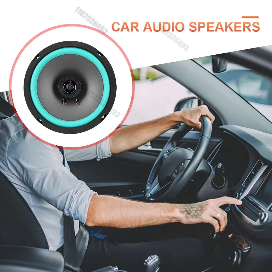 Universal HiFi Koaxial Subwoofer Auto Lautsprecher 160W max in Multicolour für 4/5/6 Zoll - Bild 4