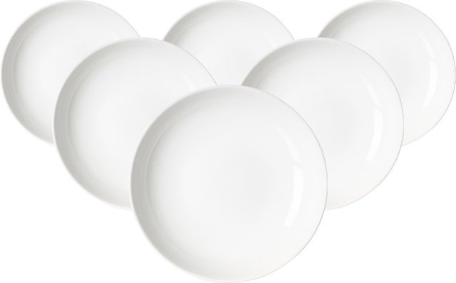 Ritzenhoff & Breker Suppenteller Skagen in Weiß, 6er Set, Durchmesser: 21,5 cm - Bild 1