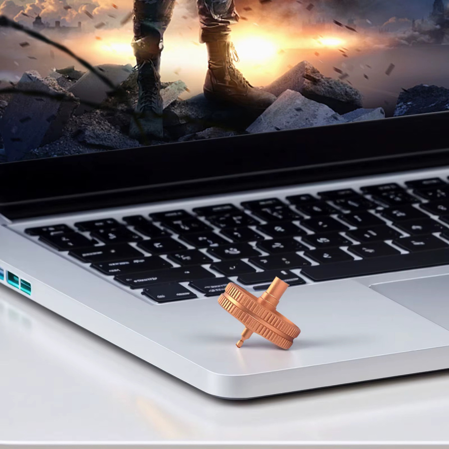 Logitech Ersatzteil Mausrollenrad aus Aluminiumlegierung in Silber für G Pro Wireless und X Superlight - Bild 2