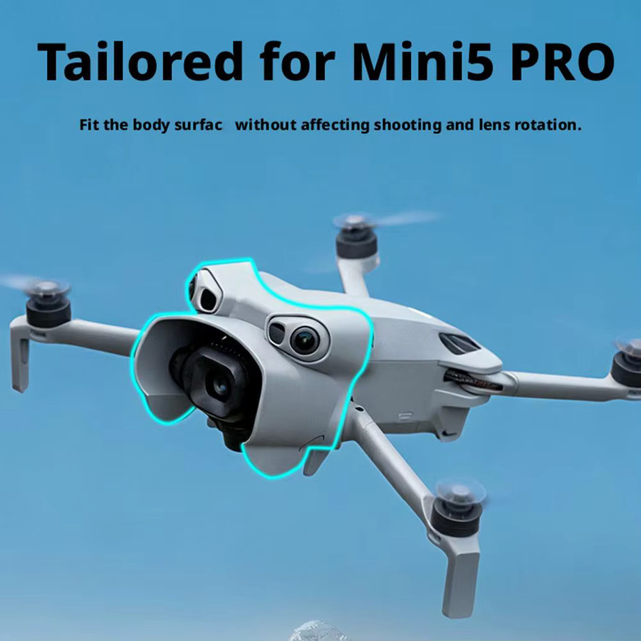 DJI Mini 5 Pro Gegenlichtblende in Grau für verbesserte Luftbildqualität - Bild 2