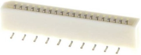 Molex FFC/FPC-Anschluss 52808-2070 in Weiß auf einer vollständigen Rolle - Bild 1