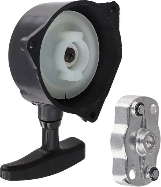 Vibratite Seilzugstarter Schwarz für Rasenmäher-Zubehör TU26 UMK431 Freischneider-Motor FG100 TL23 sowie Mitsubishi GX22 GX31 HHE31C - Bild 1