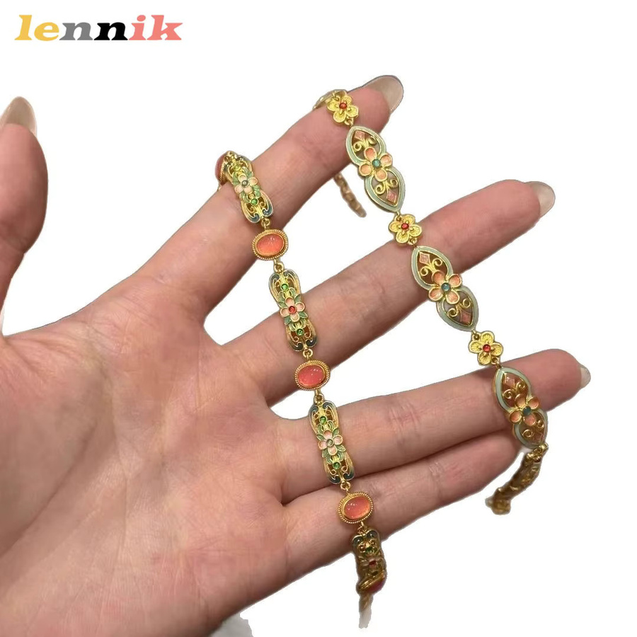 LENNIK Armband, Pfirsichblüten, Damen - Bild 2