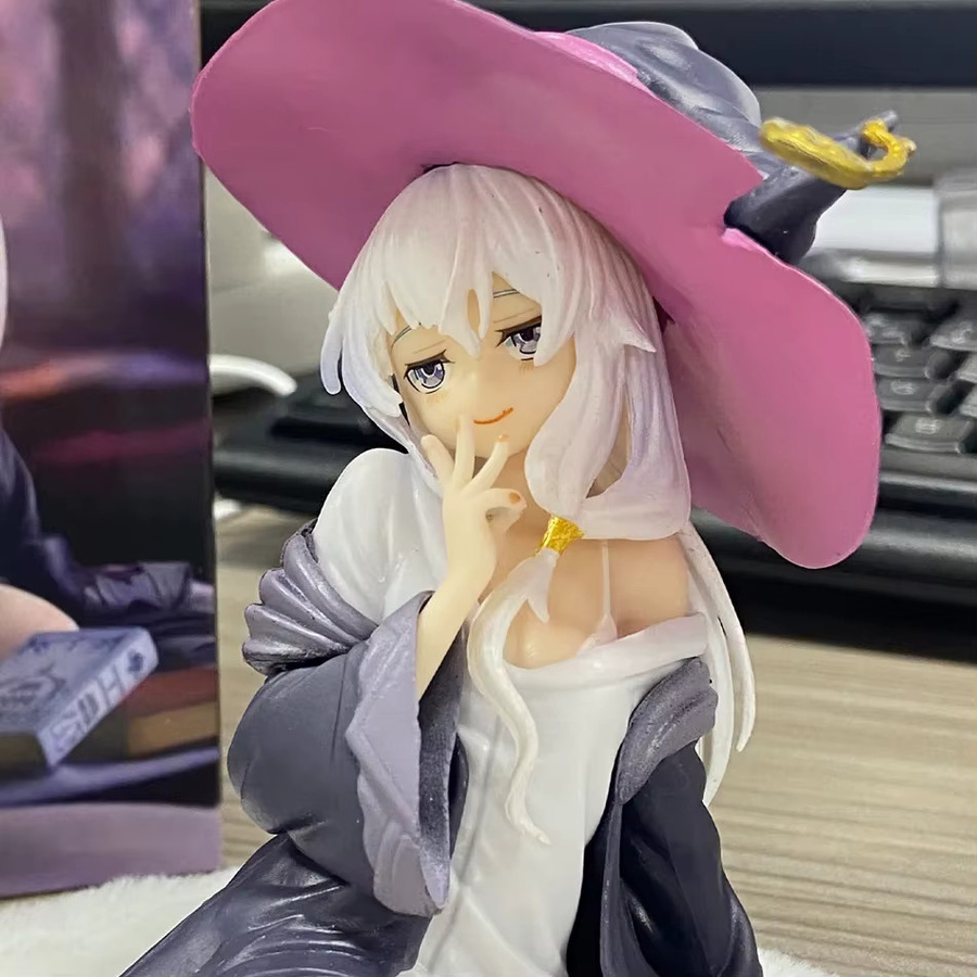 Bandai Die Reise von Elaina, Anime-Mädchenfigur, Actionfigur, Kunststoff - Bild 5