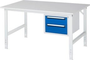 Rau Arbeitstisch Tom KM03 höhenverstellbar, B/T/H: 150 x 100 x 76-108 cm - Bild 1