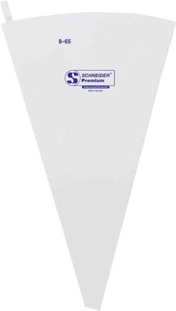 Schneider Spritzbeutel aus Kunststoff, weiß, Länge: 65 cm - Bild 1
