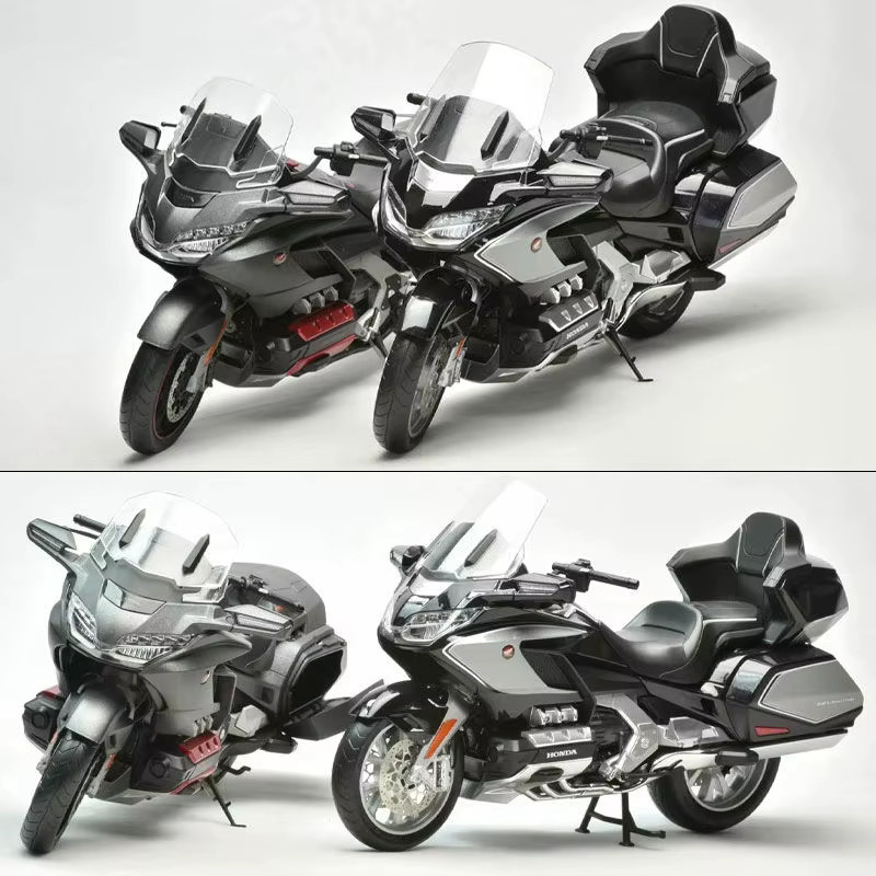 Honda Gold Wing GL800 2021, Motorrad Modell Fahrzeug, 1:11, mit Sound und Licht - Bild 4