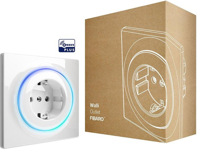 FIBARO Walli Outlet Typ F in Weiß - Bild 1