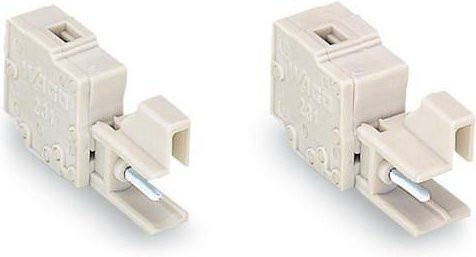 WAGO Prüfstecker für Federleisten 231-662, Grau, 100 Stück - Bild 1