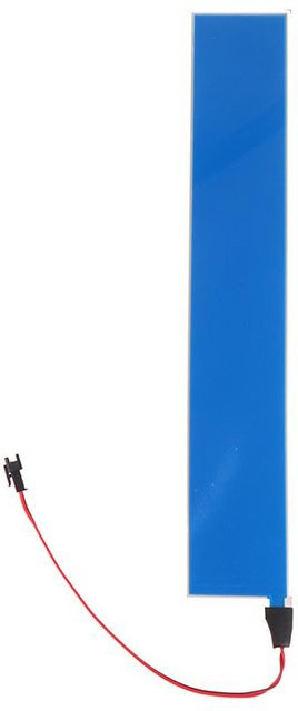 Flexible blaue EL-Lichtplatte als elektrolumineszierende Hintergrundbeleuchtung und Neon-Flex-Streifenlampe für Zuhause und Auto - Bild 1