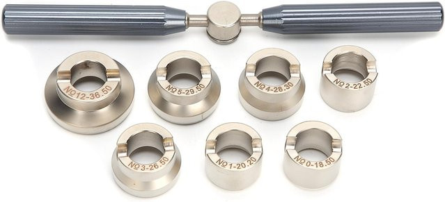 DIYelecs Uhrengehäusebodenöffner-Entferner-Kit, Edelstahl, gray - Bild 1
