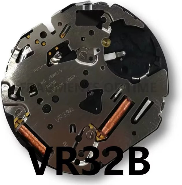 VR32 Einzelkalender Quarzwerk, Chronographenzubehör, Silber, Unisex - Bild 1