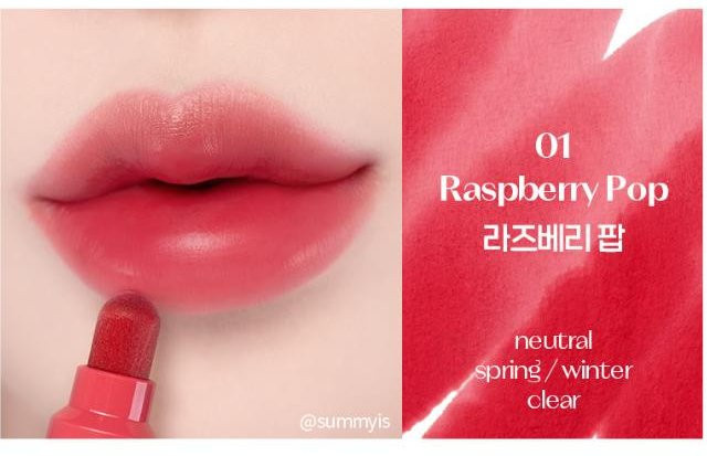 Etude House Dear Darling Marker Tint, 01 Raspberry Pop pink, 3,5g - Bild 1