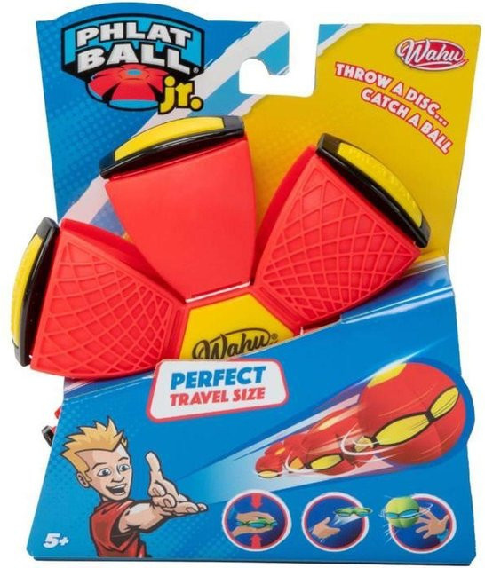 GOLIATH Wahu Phlat Ball Junior, Outdoor-Spiel, Rot, ab 5 Jahre - Bild 1