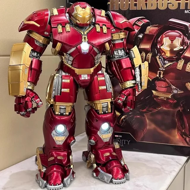 Fondjoy Iron Man Actionfigur, 1:7 Maßstab, Mark Hulkbuster Rüstung Bausatz - Bild 1
