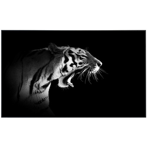 papermoon EcoHeat Infrarotheizung Tiger Schwarz Weiss mit App-Steuerung und Überhitzungsschutz - Bild 2