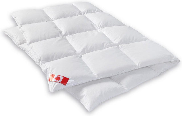 Künsemüller Canada Ultrawarme 90/10 Daunendecke in Weiß, B/B: 135 x 200 cm - Bild 1