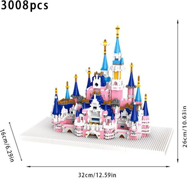 Yiran bag Kinder Traumschloss Puzzleblock, Fantasy, ab 6 Jahren - Bild 1