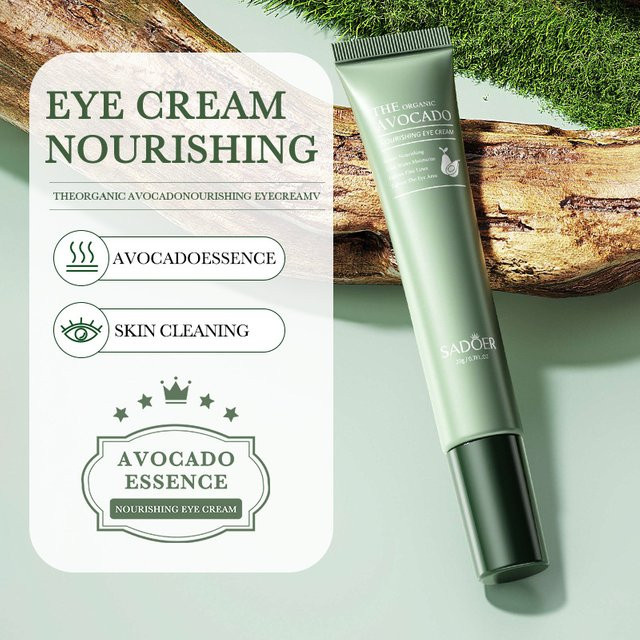 SADOER Avocado Augencreme mit Aloe Vera, Unisex - Bild 1