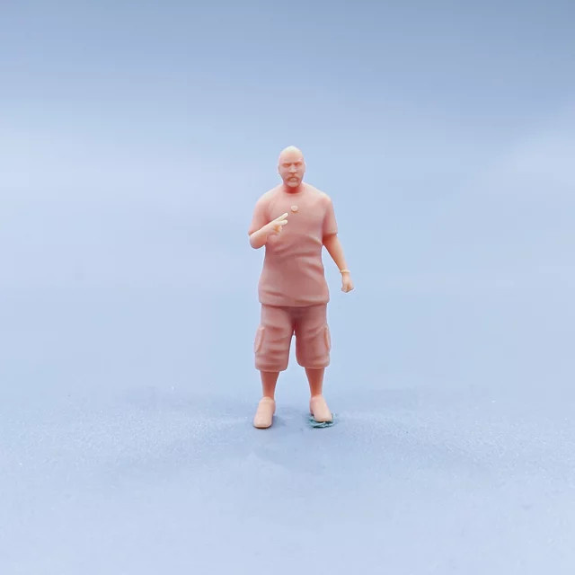 EHCMODEL Modellfiguren, Maßstab 1:64, Harz, Rosa / Pink - Bild 1